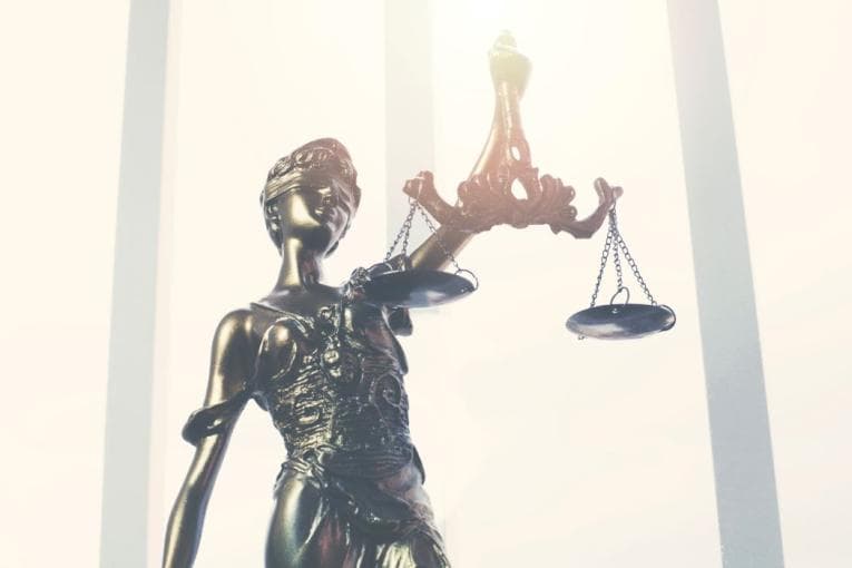 Justice statue